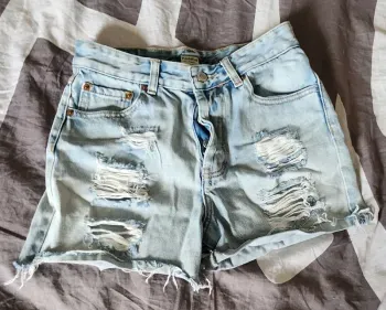 Short en jean