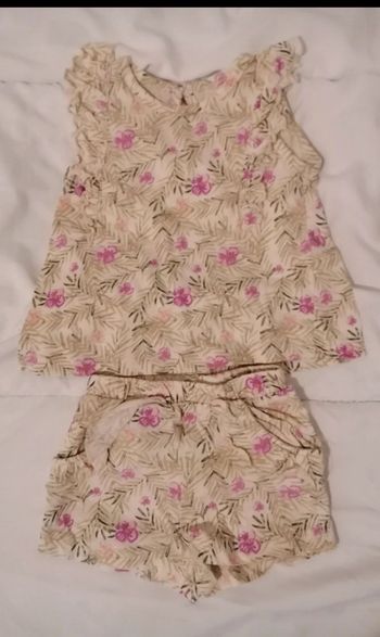 Ensemble d'été fille 3 mois 