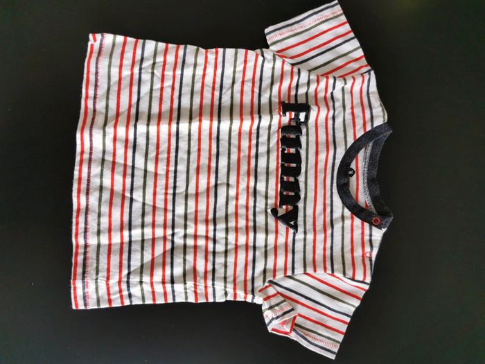 Lot 3 Tee-shirt manches courtes 18 mois - photo numéro 2