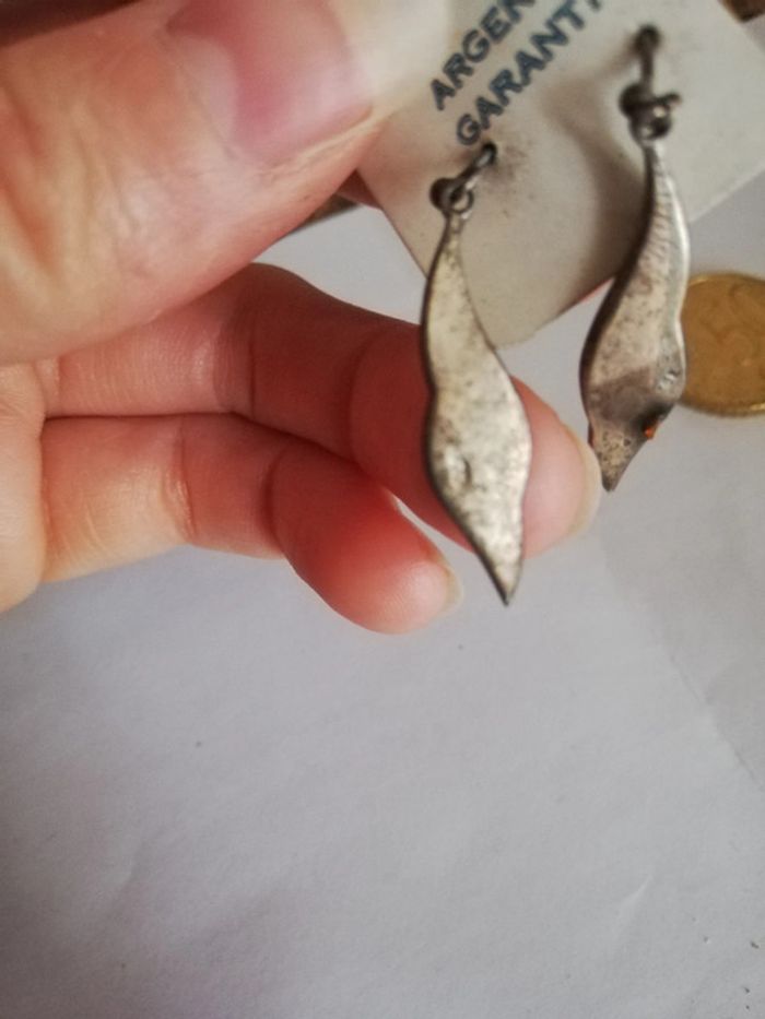 Sublimes b o en argent et turquoise neuves vintage - photo numéro 4