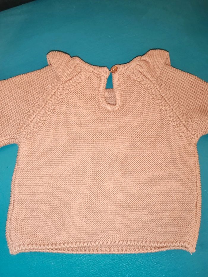 Pull col fantaisie 1 mois - photo numéro 5