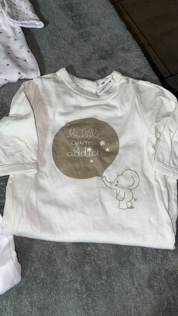 Lot de 3 pyjamas fins - photo numéro 4