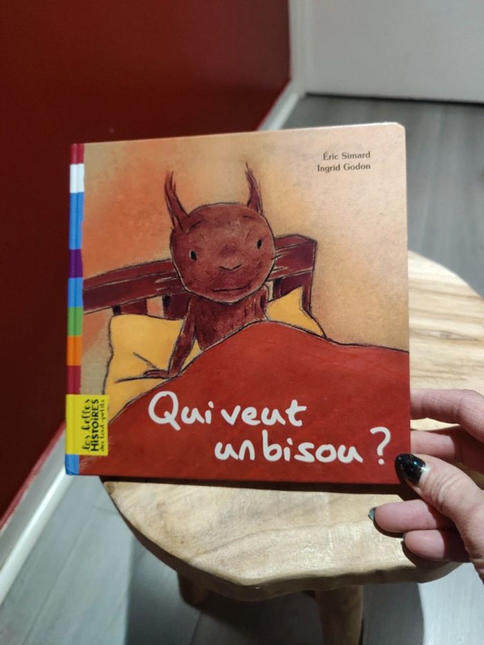 🙂 livre qui veut un bisou🙂