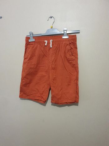 Short orange kiabi 12 ans