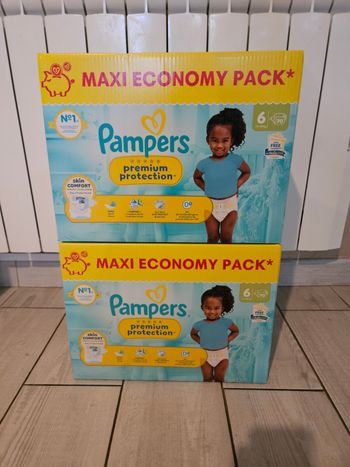 Pampers prenium protection taille 6
