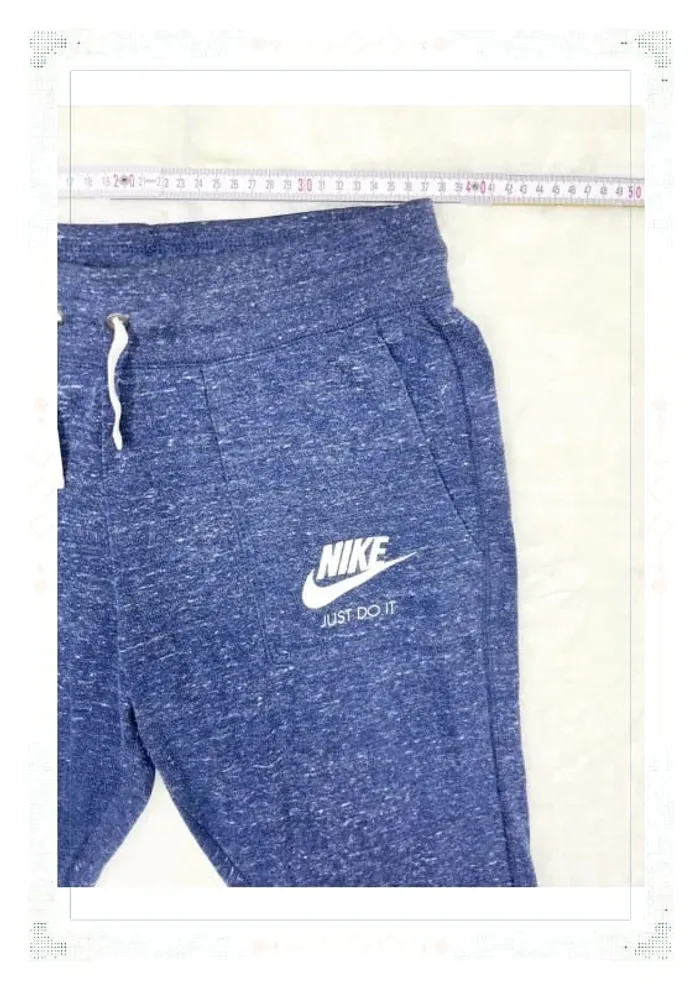 Jogging Nike bleu chiné -Taille S - Femme - photo numéro 7