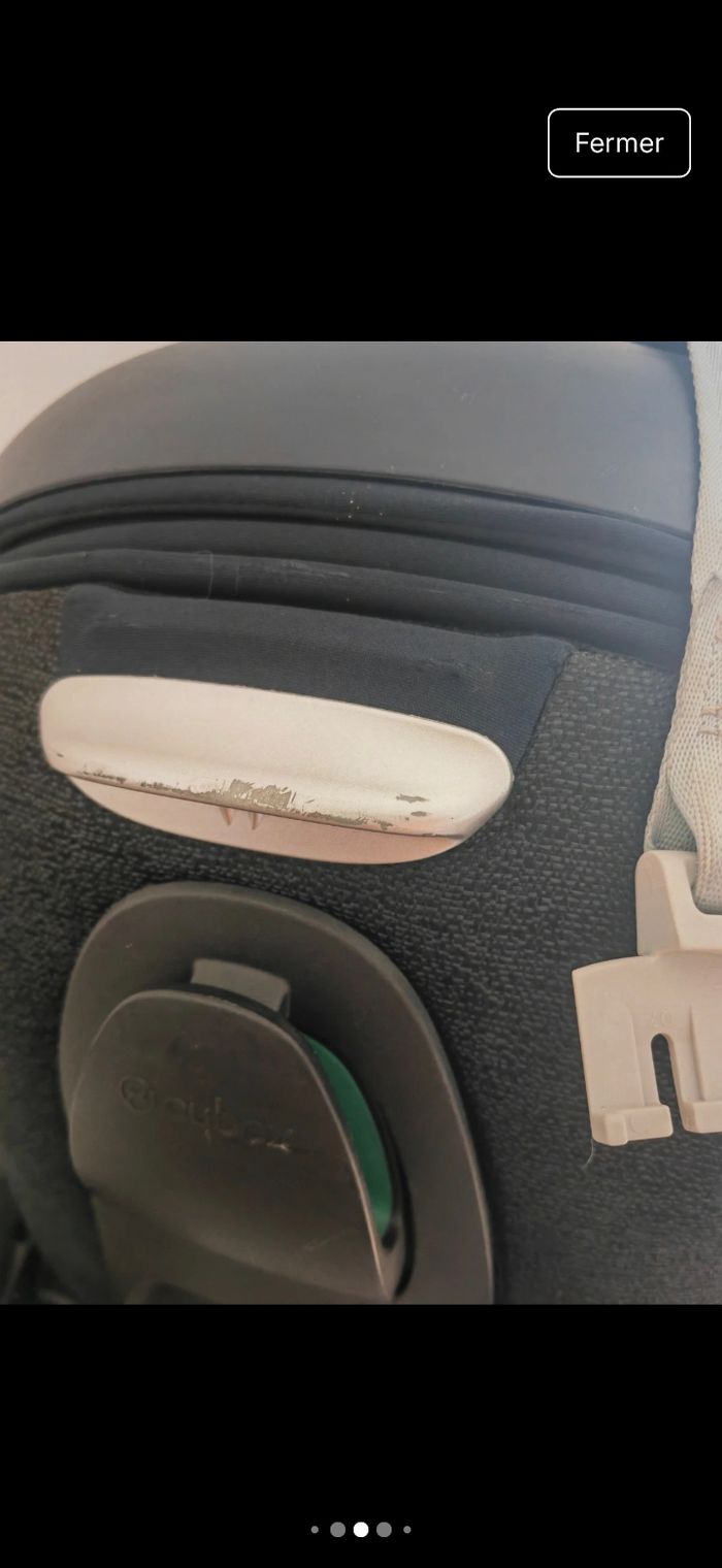 Cosy Cybex Cloud Z2 i-Size inclinable - Très bon état - Jamais accidenté
✔️ Inclinaison à plat | ✔️ Sécurité i-Size | ✔️ Compatible poussettes | Sécurité voiture bébé, confort - photo numéro 5