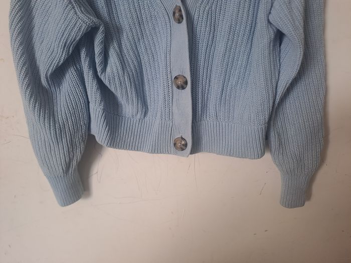 Gilet bleu clair H&M Taille S - photo numéro 3