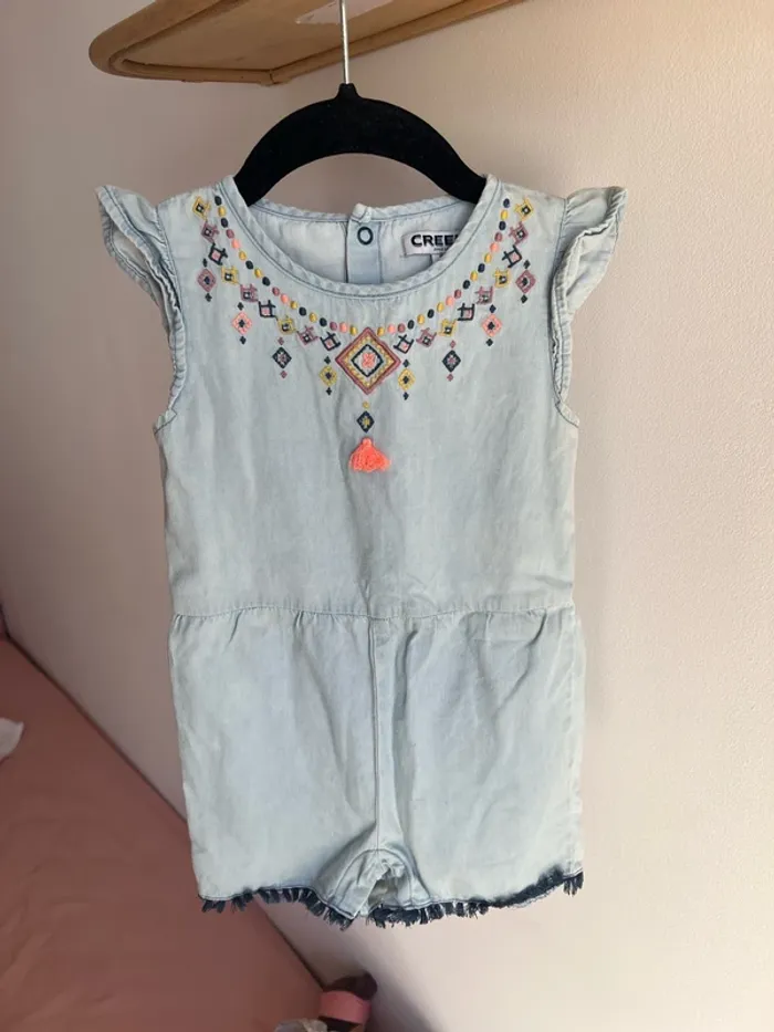 Combi short jeans Creeks - photo numéro 2