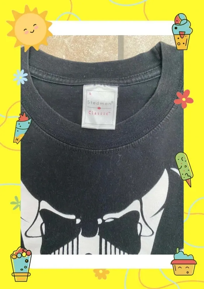 T shirt imprimé cravate - photo numéro 6