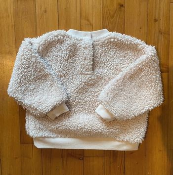 Pull en sherpa bébé fille 