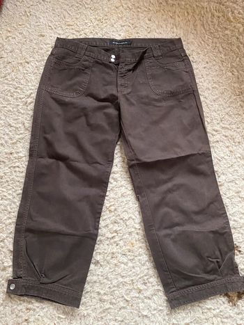Pantalon pantacourt la fée maraboutée vintage taille 44