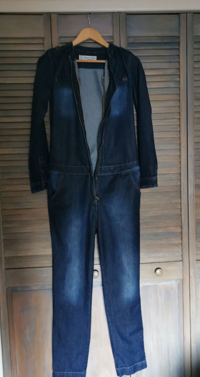 Combinaison en jean manches longues Freeman - photo numéro 2