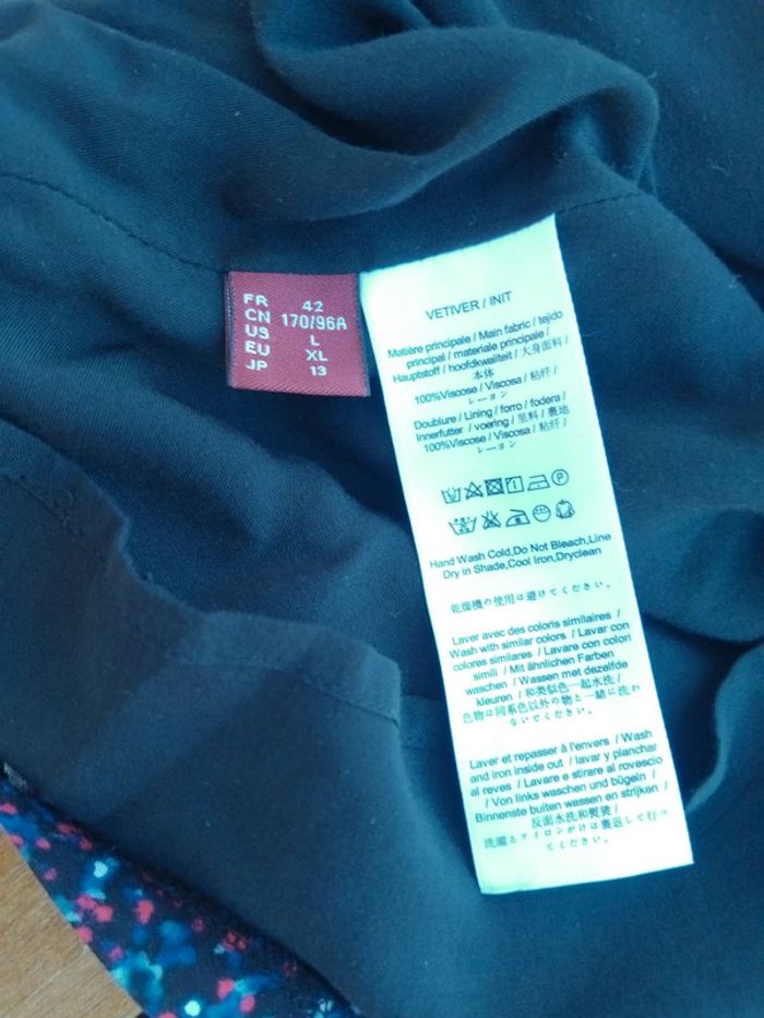 Robe Comptoir des cotonniers t42 100% viscose - photo numéro 15