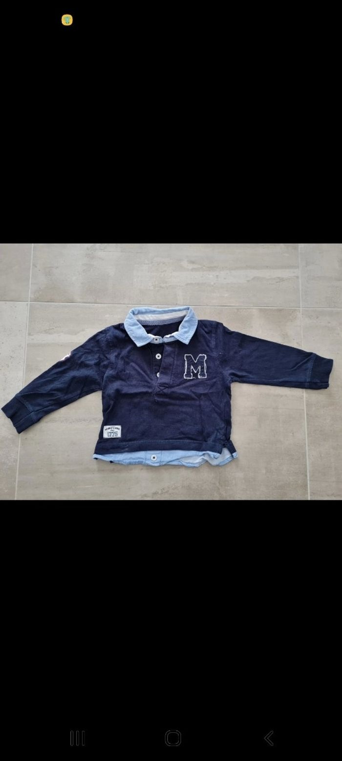 Polo manches longues