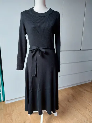 Robe en maille manches longues 38/40