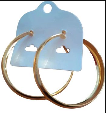 Boucles D'oreilles créoles n°57