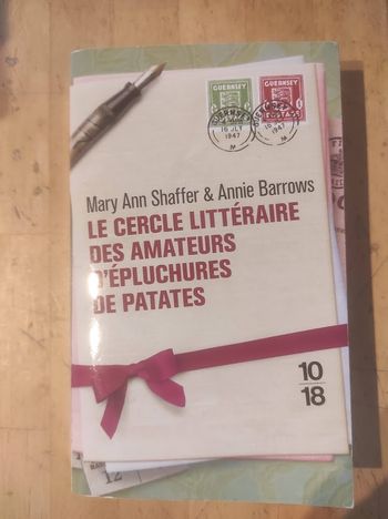 Le cercle littéraire des amateurs d'épluchures de patates M.A. Shaffer & A. Barrows 10/18 2015