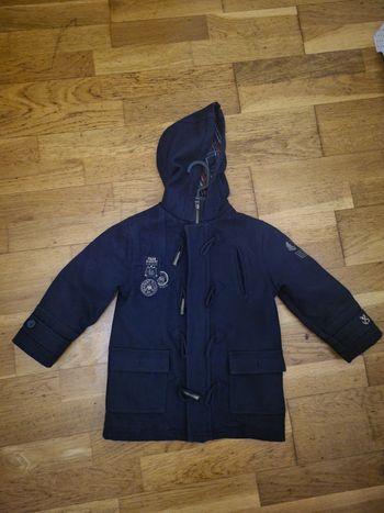 Manteau en laine doublé