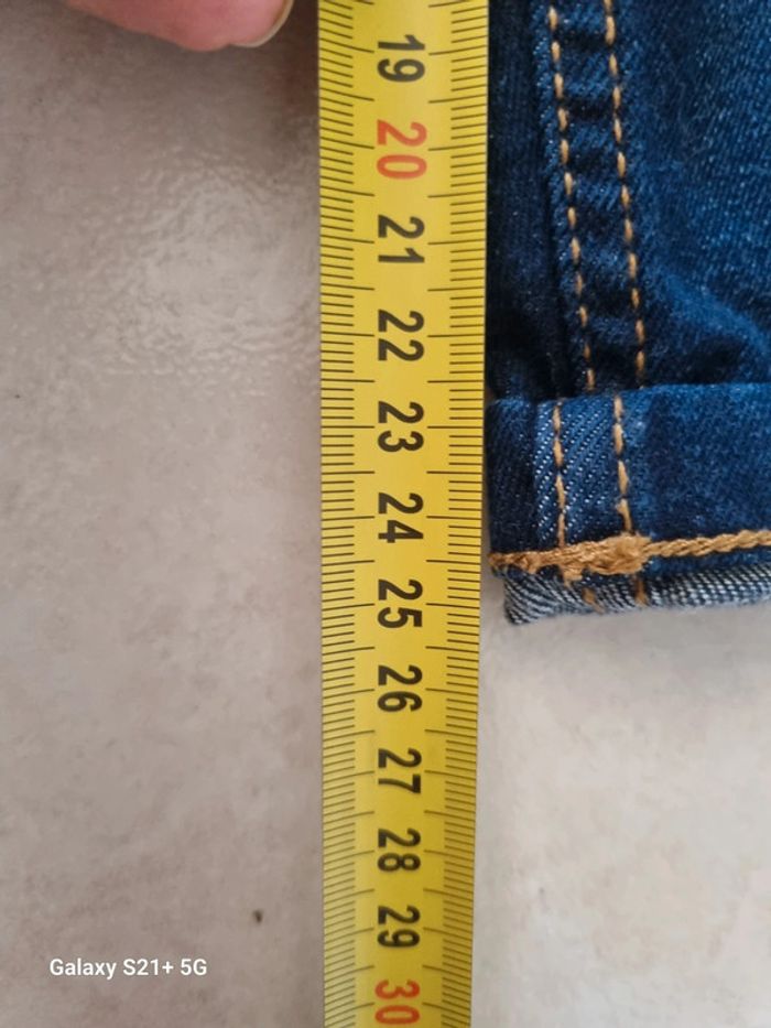Bermuda femme en jean taille S - photo numéro 8
