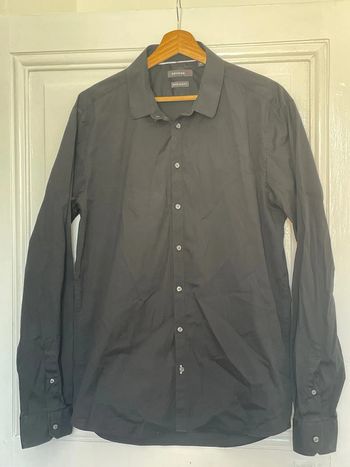 Belle chemise noire homme Devred taille clés