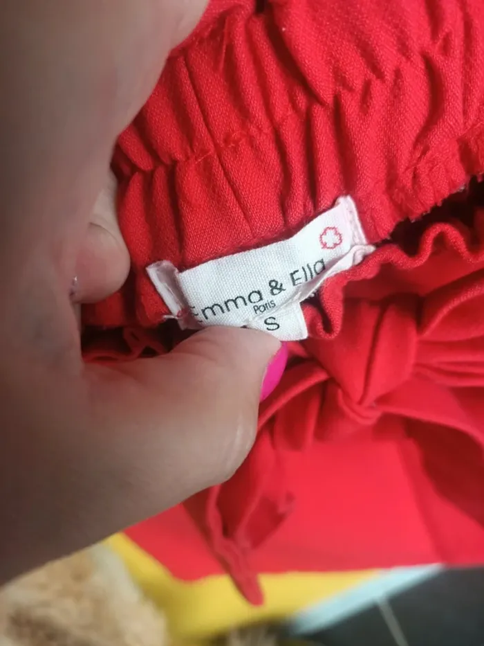 Magnifique jupe rouge S - photo numéro 4