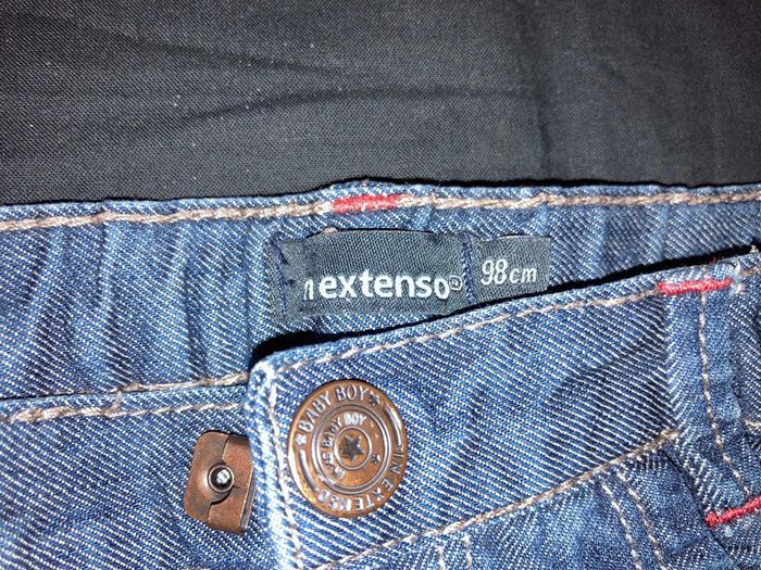 Short en jeans in extenso 3 ans effet usé - photo numéro 2