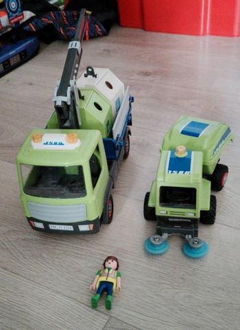 Véhicules de propreté Playmobil