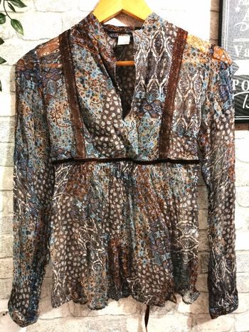 Blouse femme 100% soie