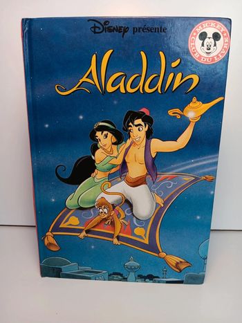 Livre Disney mickey club du livre Aladdin