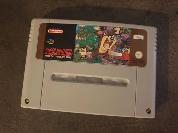 Taz Mania Super Nintendo UKV 🇬🇧 - photo numéro 2