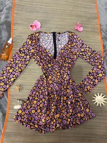 combi-short fleuri coloré Fb sister