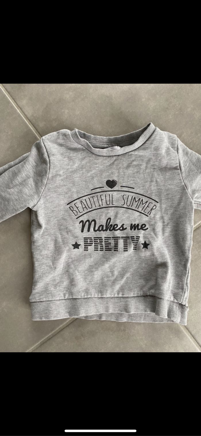 Sweat fille 4 ans - photo numéro 3