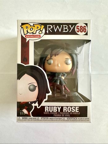 Figurine Funko Pop Ruby Rose numéro 586 RWBY