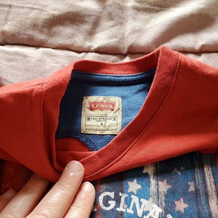t-shirt Mlongue levis 4ans (10e) - photo numéro 3