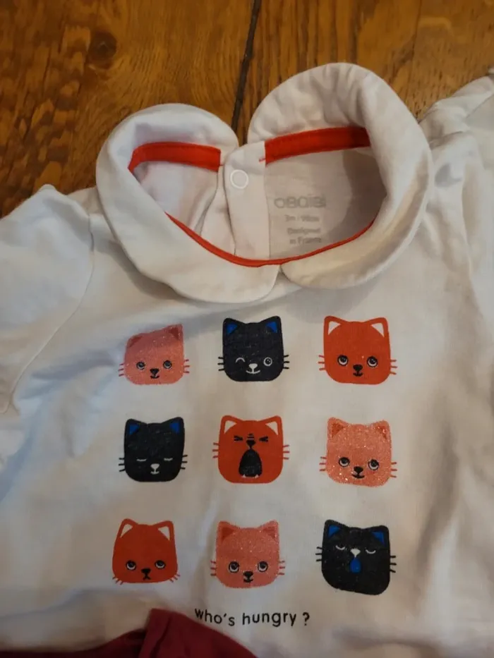 Tee-shirts 3 mois fille - photo numéro 5
