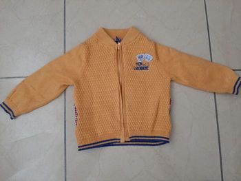 Gilet garçon 12 mois