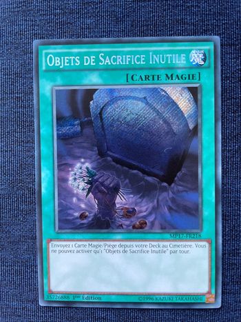 Carte Yu-Gi-Oh! : MP17-FR218  - Objets de sacrifice inutile