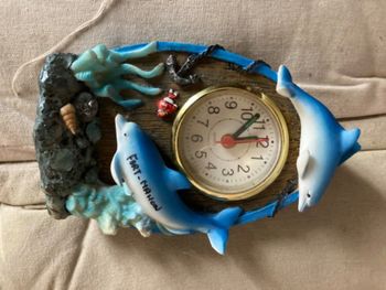 Petite horloge dauphin 🐬