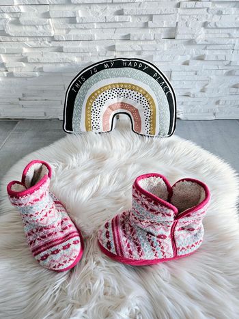 Fille: chaussons fourrés Tex 30