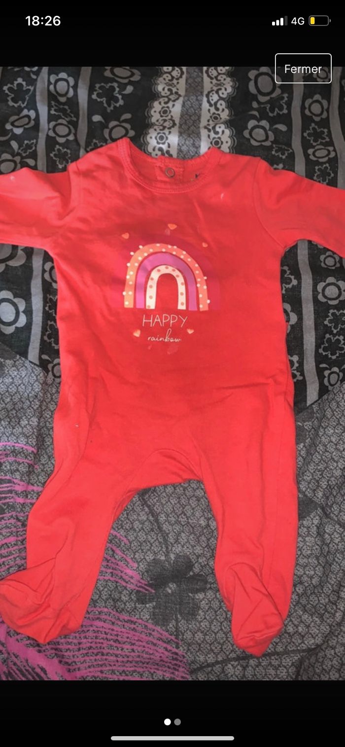 Pyjama 1 mois