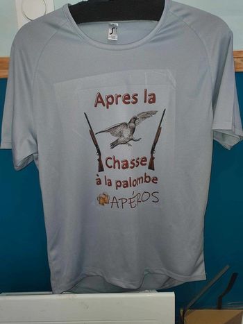 t-shirt chasse