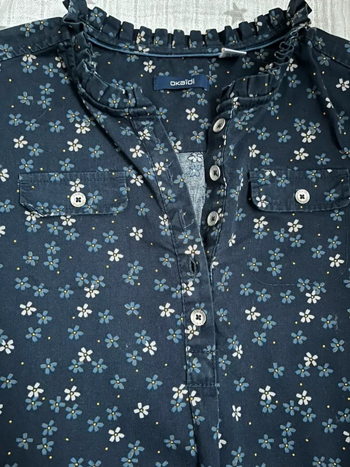 Robe chemise Okaidi - 10ans - photo numéro 2