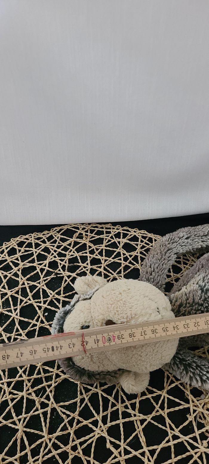 Doudou Singe marron gris chiné et beige JELLYCAT - photo numéro 5