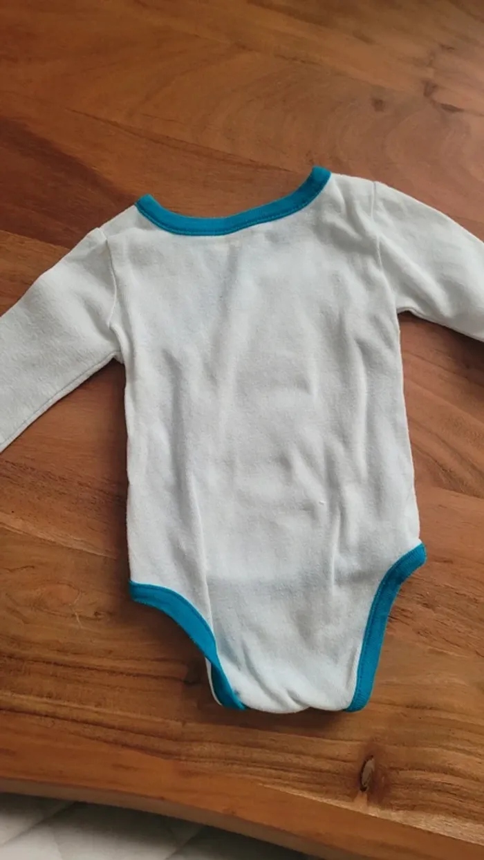 Lot de 2 bodies garçon 1 mois - photo numéro 6