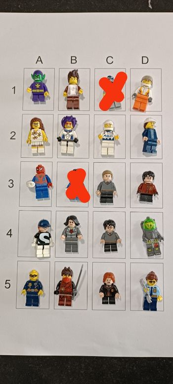 Figurine lego vendu a l'unité 