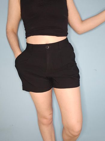 Short noir toile léger T38 Tally Weijl