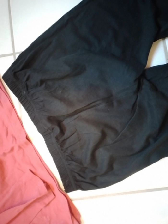 Pyjama femme noir et rose - photo numéro 6