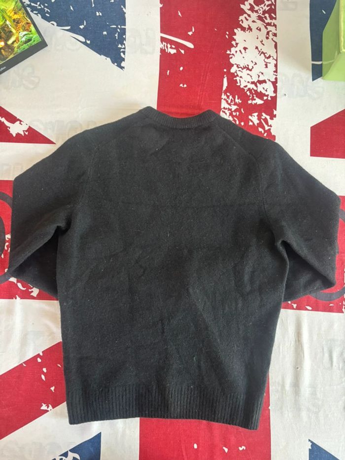 Sweat Lacoste taille xs/xs noir en coton - photo numéro 4
