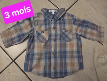 Chemise  3 mois